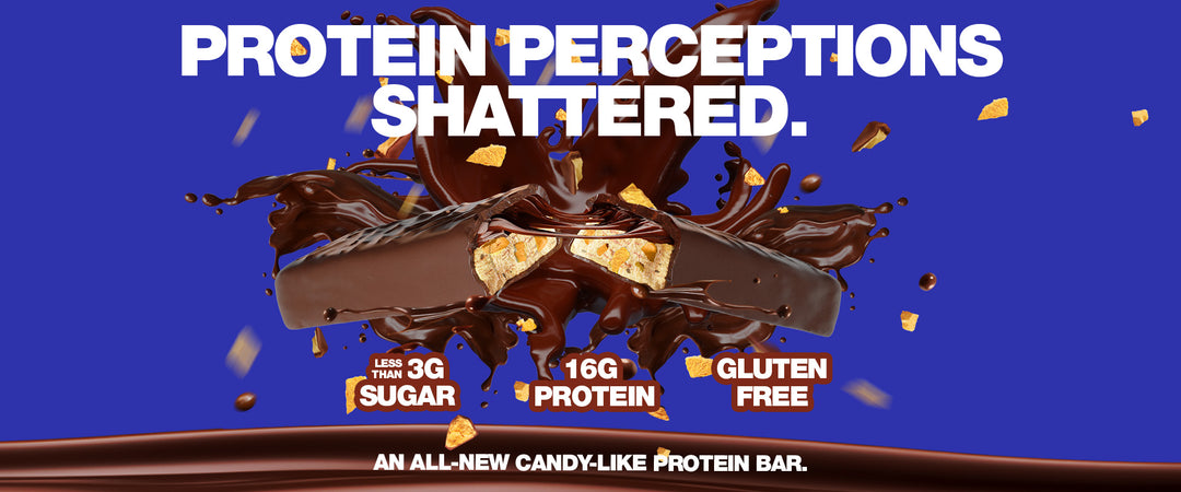 BSc and Menz Violet Crumble join forces to shatter protein bar perceptions in an Australian-first.