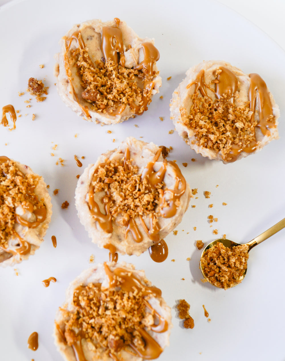 Cookie Butter Biscoff Mini Cheesecakes