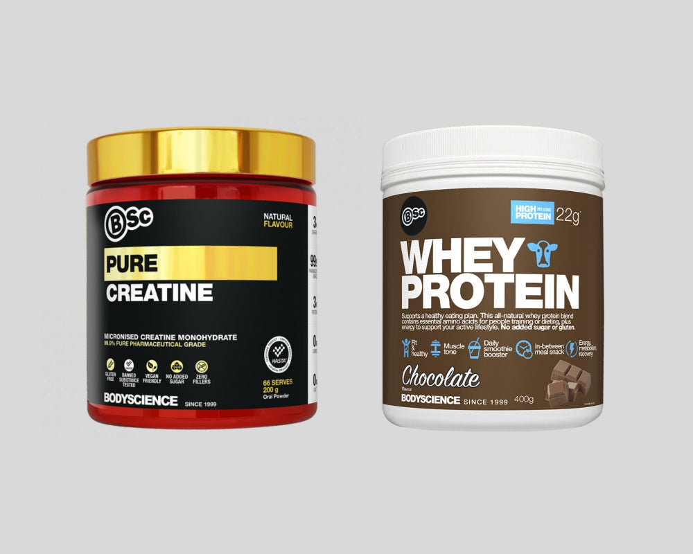 Creatine & Whey Protein - Can You Mix and Match? – BSc