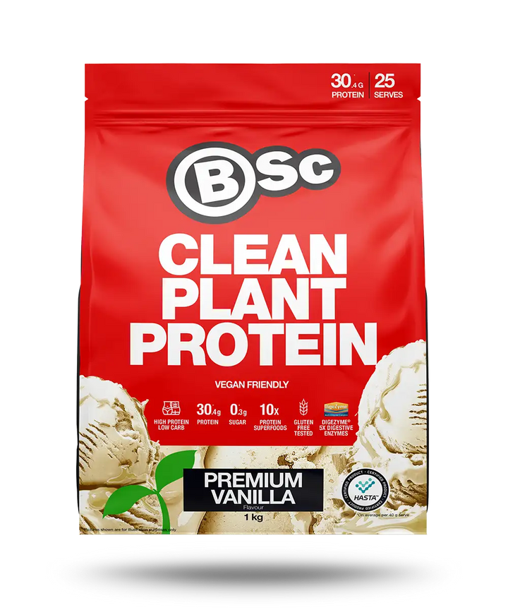 Clean Plant 1kg Protein Powder Premium Vanilla