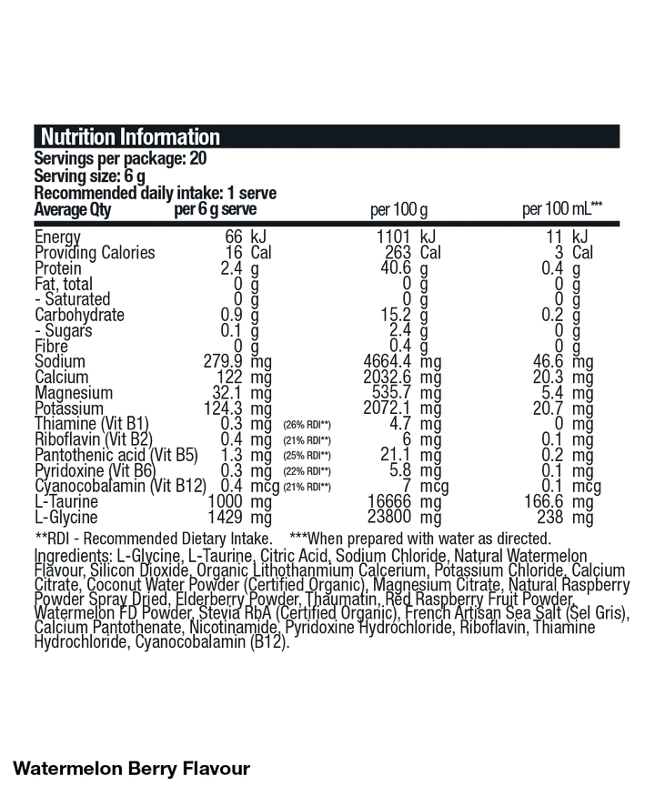 Electrolyte+ Hydration Mix