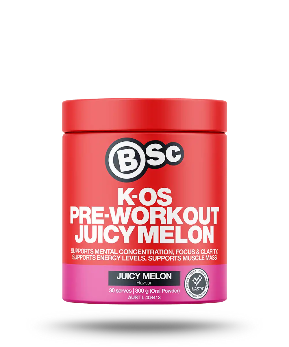 K-OS Pre-Workout 300g Juicy Melon – BSc