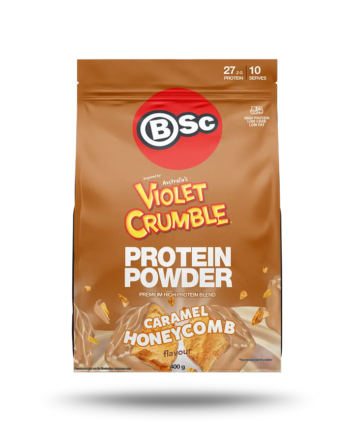 BSc x Violet Crumble Protein Powder