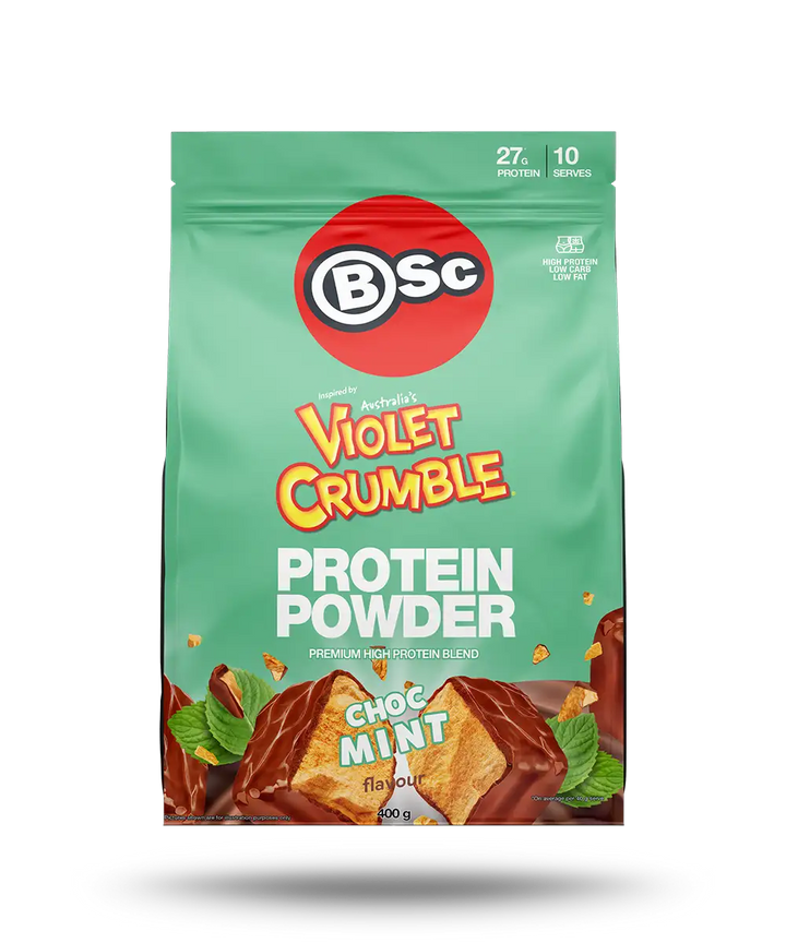 BSc x Violet Crumble Protein Powder