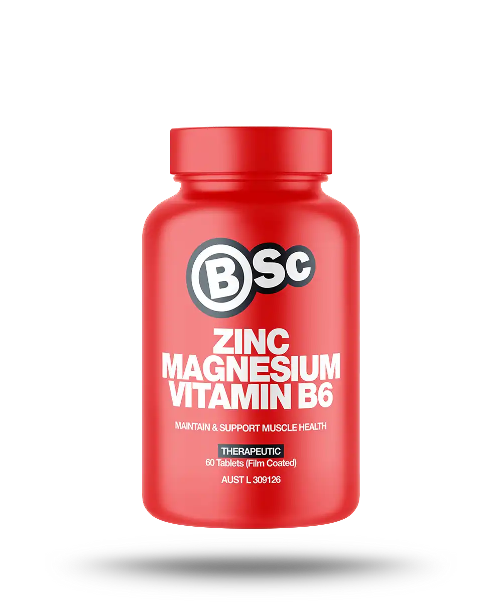 Zinc Magnesium Vitamin B6 60 Tablets