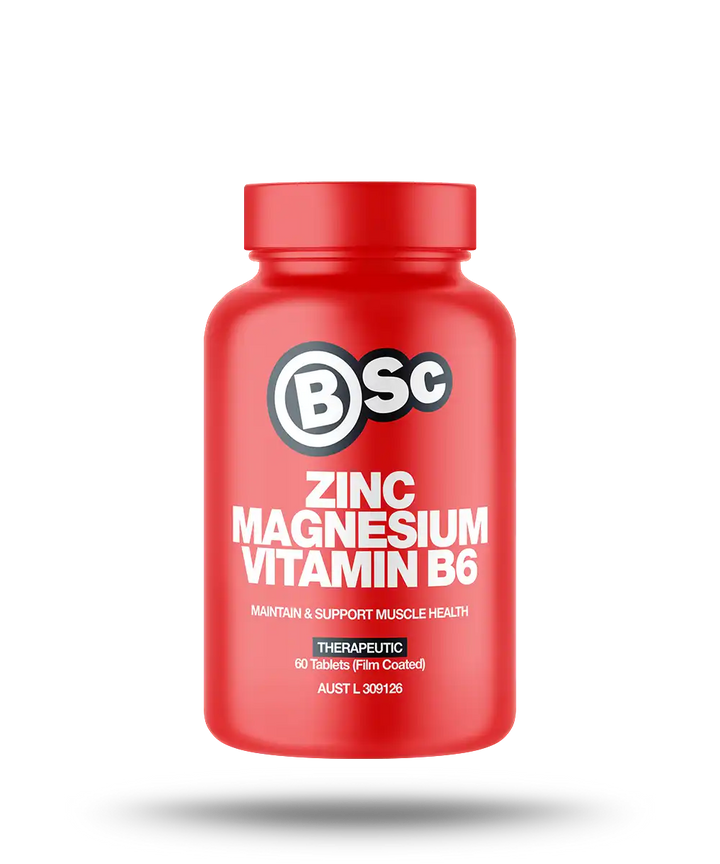 Zinc Magnesium Vitamin B6 60 Tablets