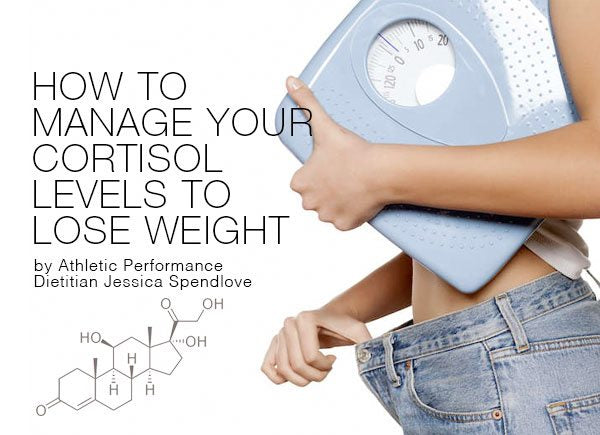 How to manage your cortisol levels to lose weight by Athletic Performance Dietitian Jessica Spendlove