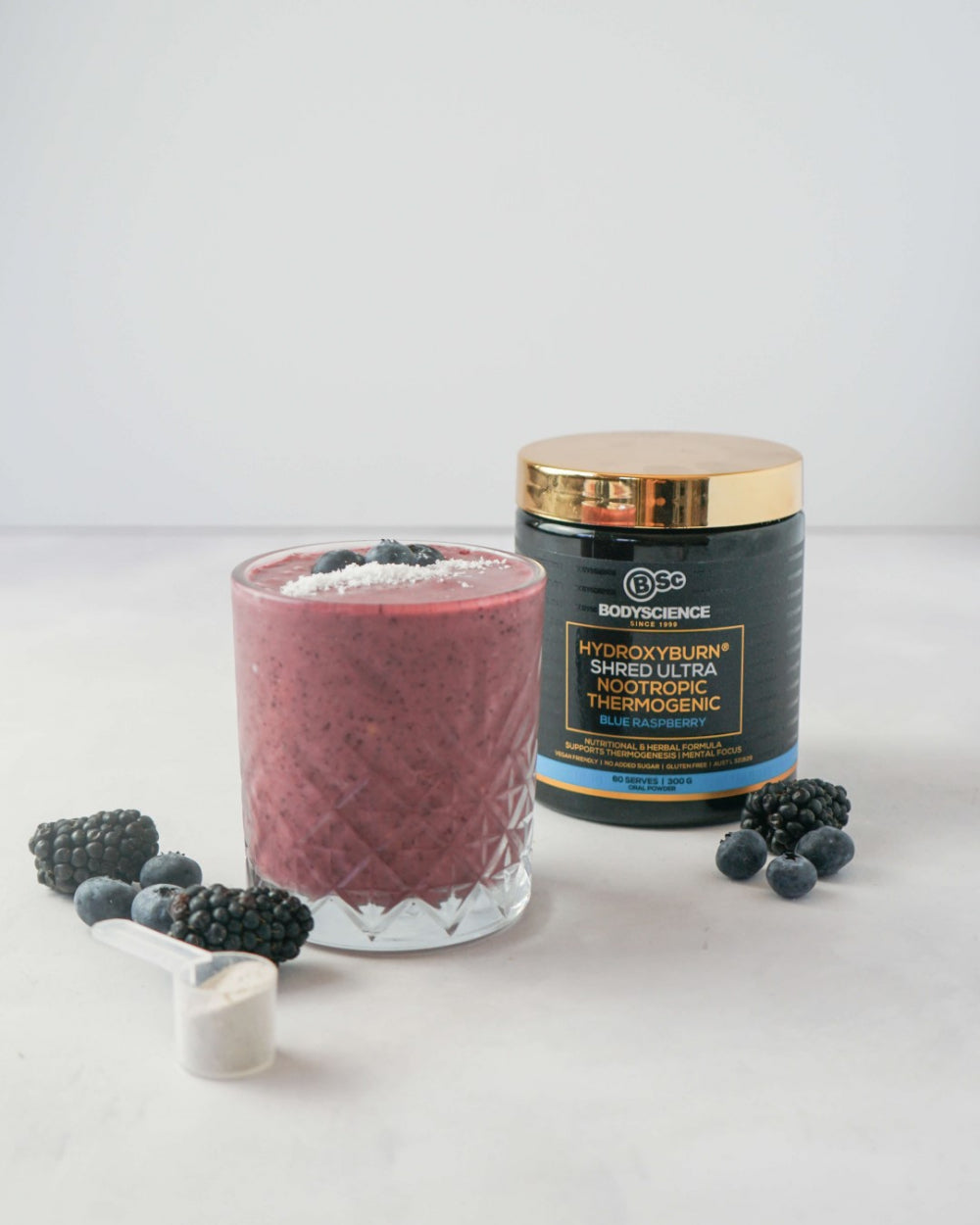Blue Raspberry Shred Smoothie | Body Science – BSc Supplements