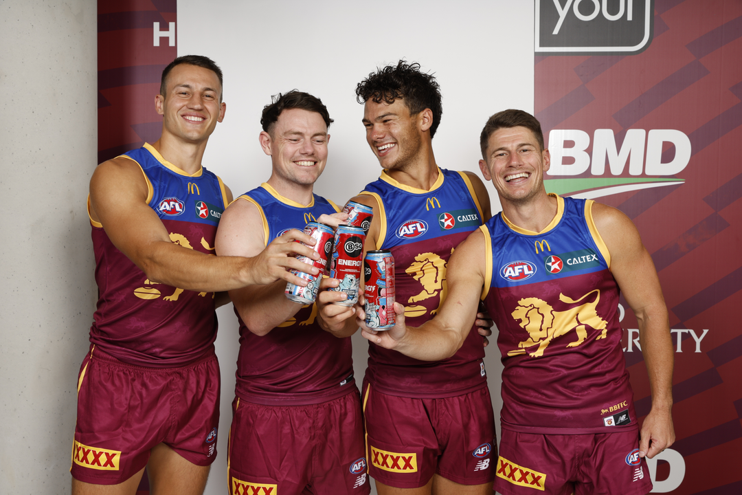 Brisbane Lions announce exclusive energy drink partnership with BSc Energy