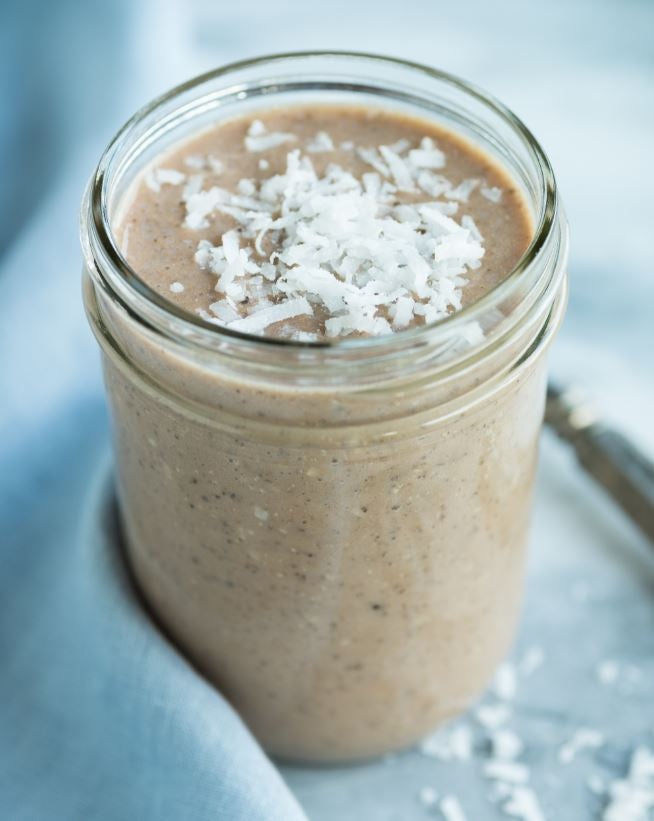 FACEBOOK LIVE: Double Chocolate, Coconut and Banana Smoothie