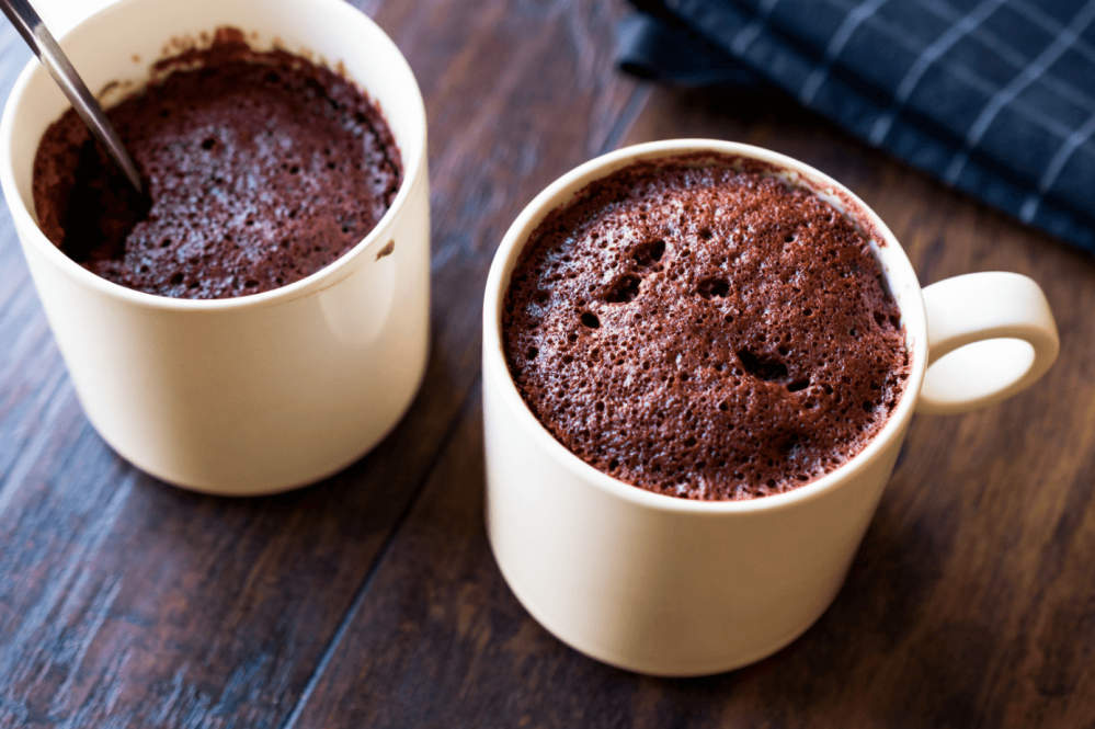 Salted Caramel, Peanut Butter & Chocolate MUG Cake For the Win!