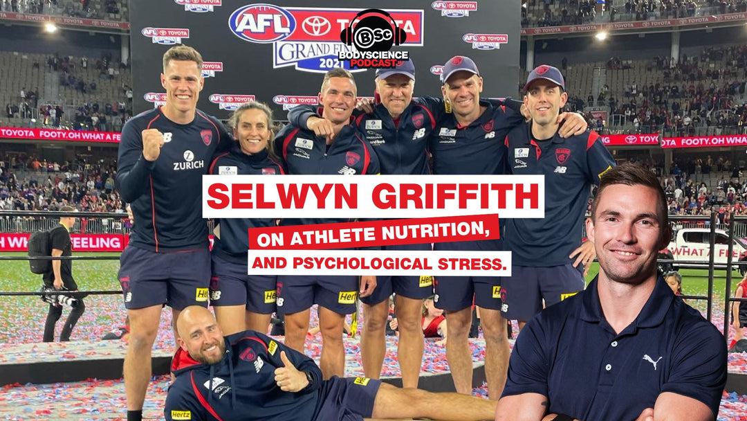 #281. Selwyn Griffith on Athlete Nutrition, Psychological Stress, and Strength and Conditioning in the AFL.