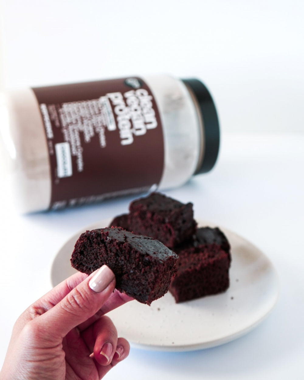 Triple Choc Protein Brownies