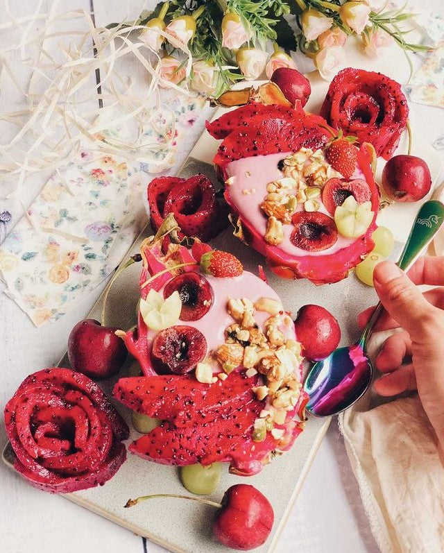 Pretty Pink Pitaya Boats