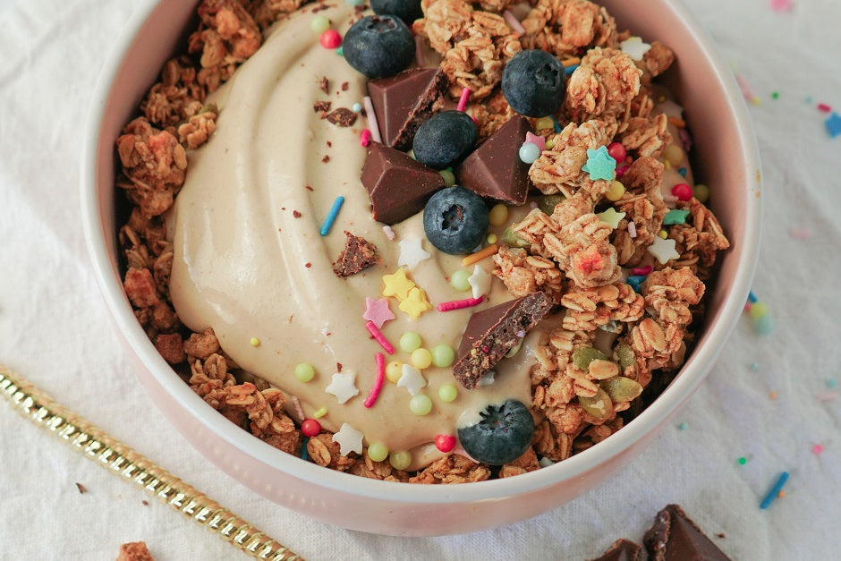 Fairy Bread Smoothie Bowl