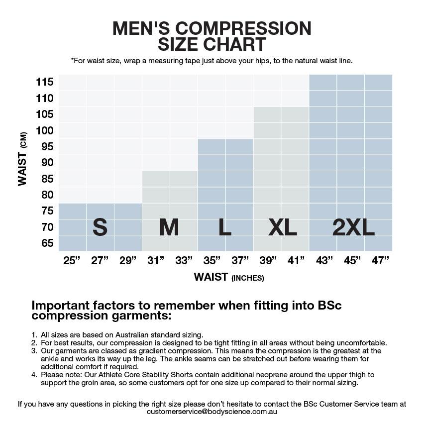 Athlete Compression Core Shorts Mens
