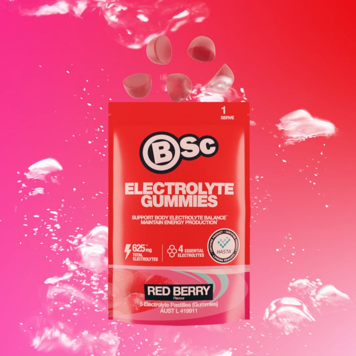 Electrolyte Gummies Red Berry