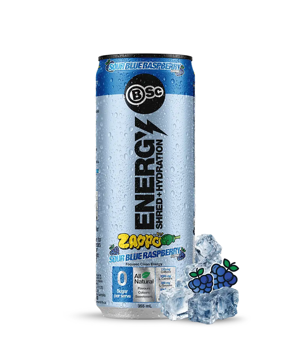 BSc Energy Shred+Hydration Zappo 12 Pack