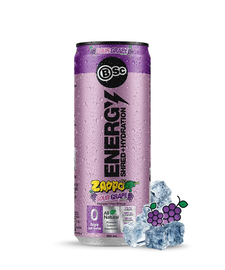 BSc Energy Shred+Hydration Zappo 12 Pack - hero