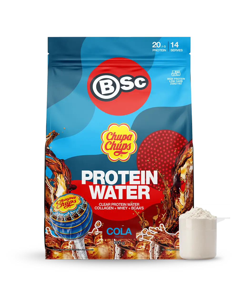 BSc x Chupa Chups Protein Water