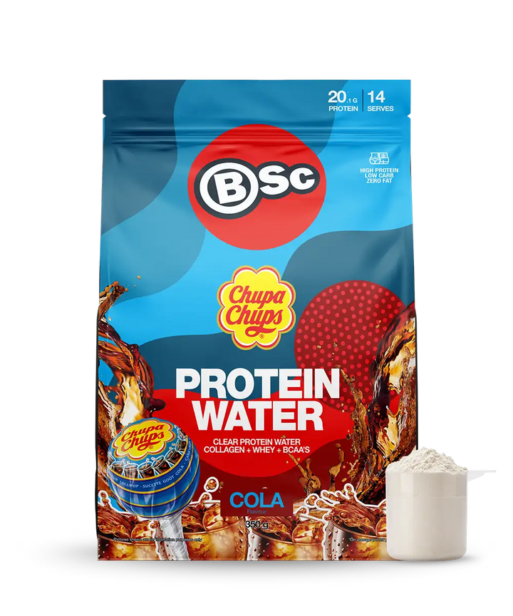 BSc x Chupa Chups Protein Water