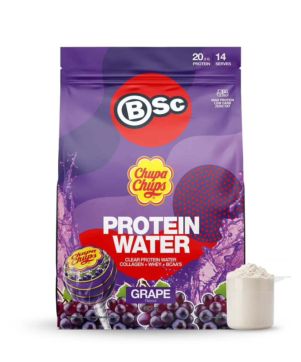 BSc x Chupa Chups Protein Water