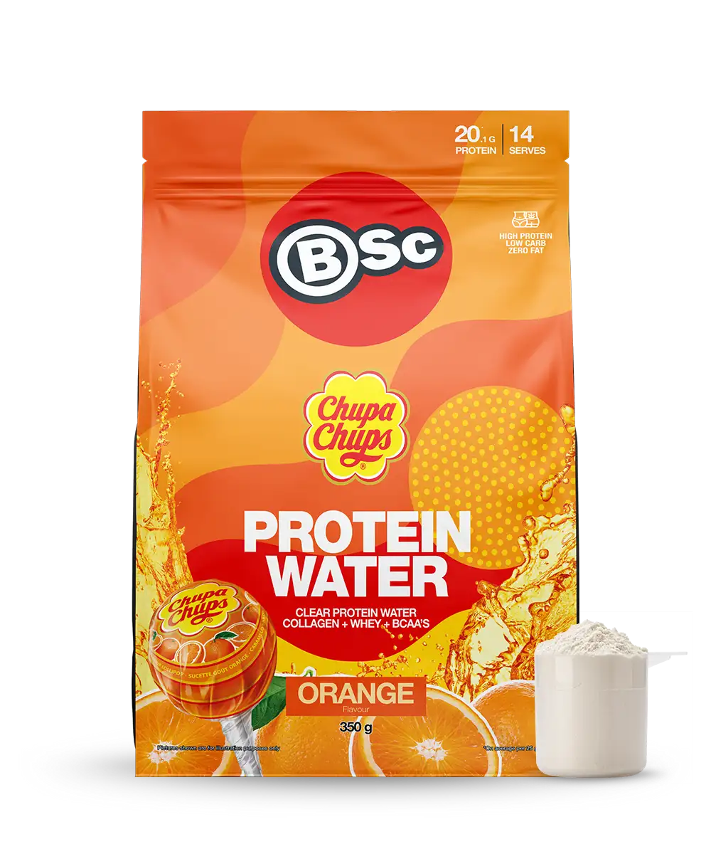 BSc x Chupa Chups Protein Water