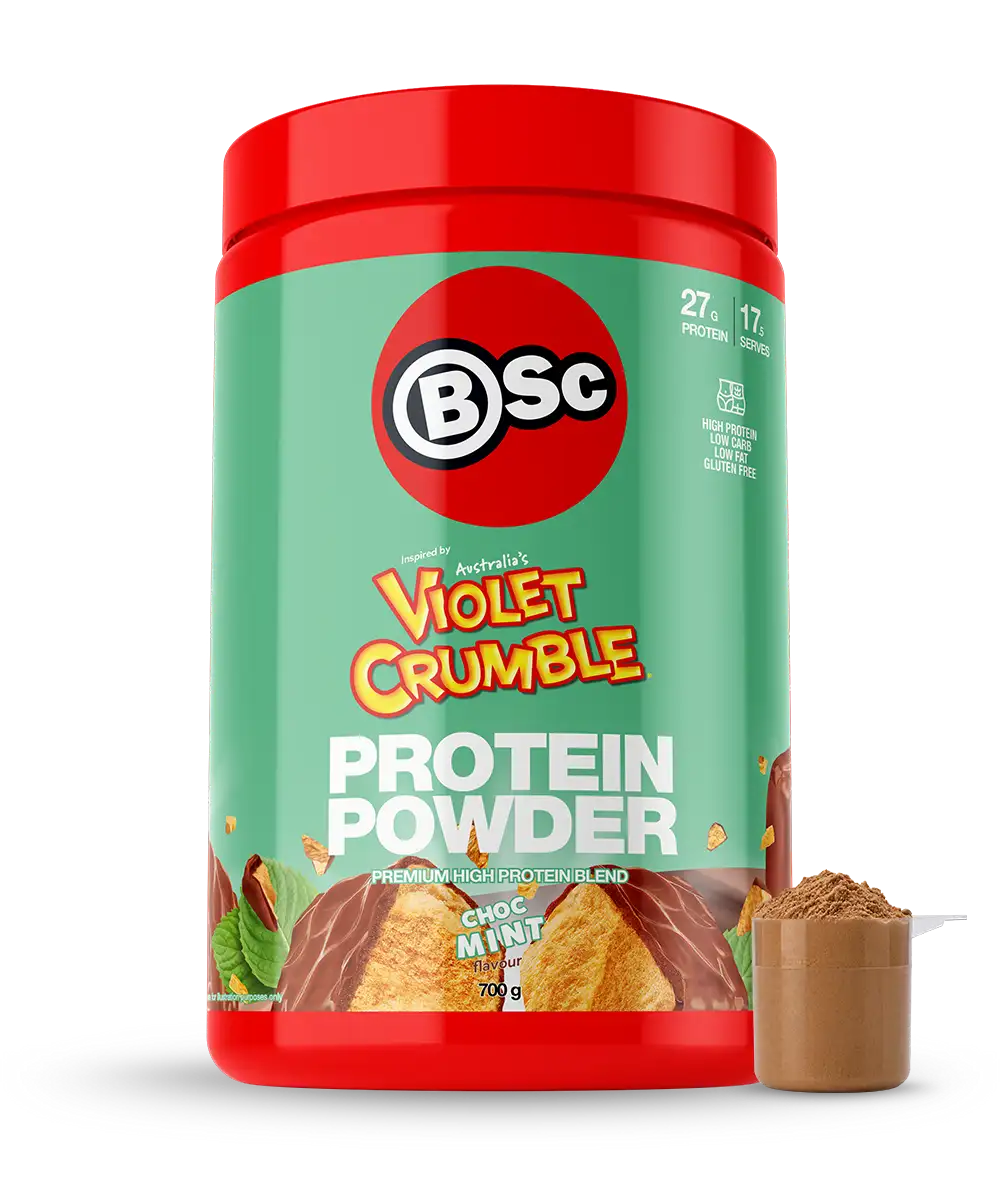 BSc x Violet Crumble Protein Powder - 700g Choc Mint