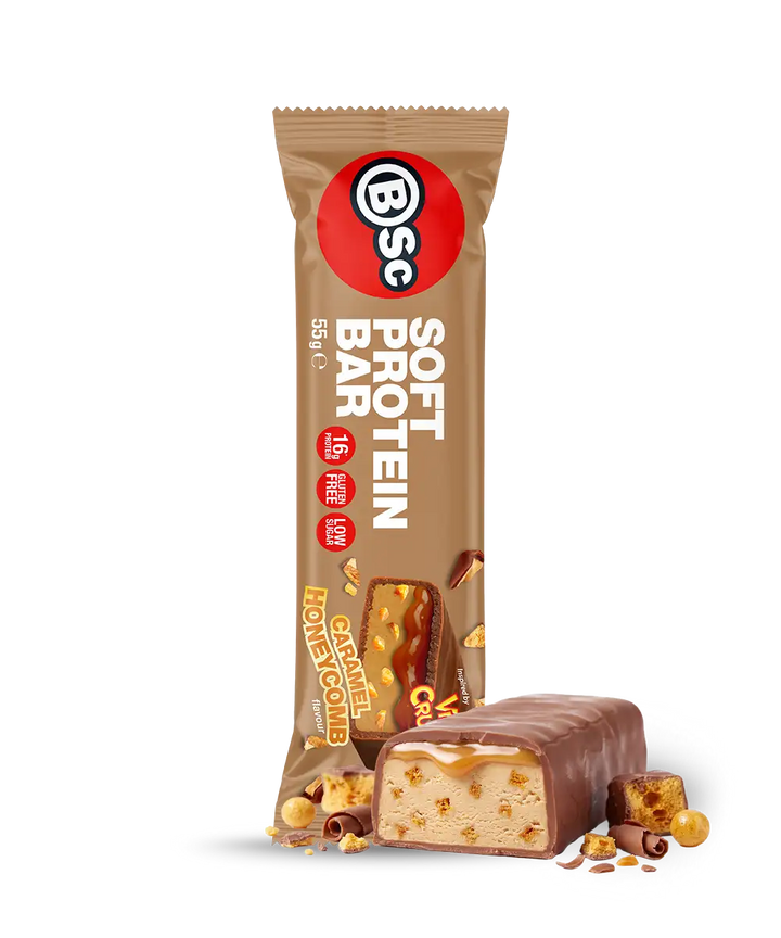 BSc x Violet Crumble Soft Protein Bar 12 Pack