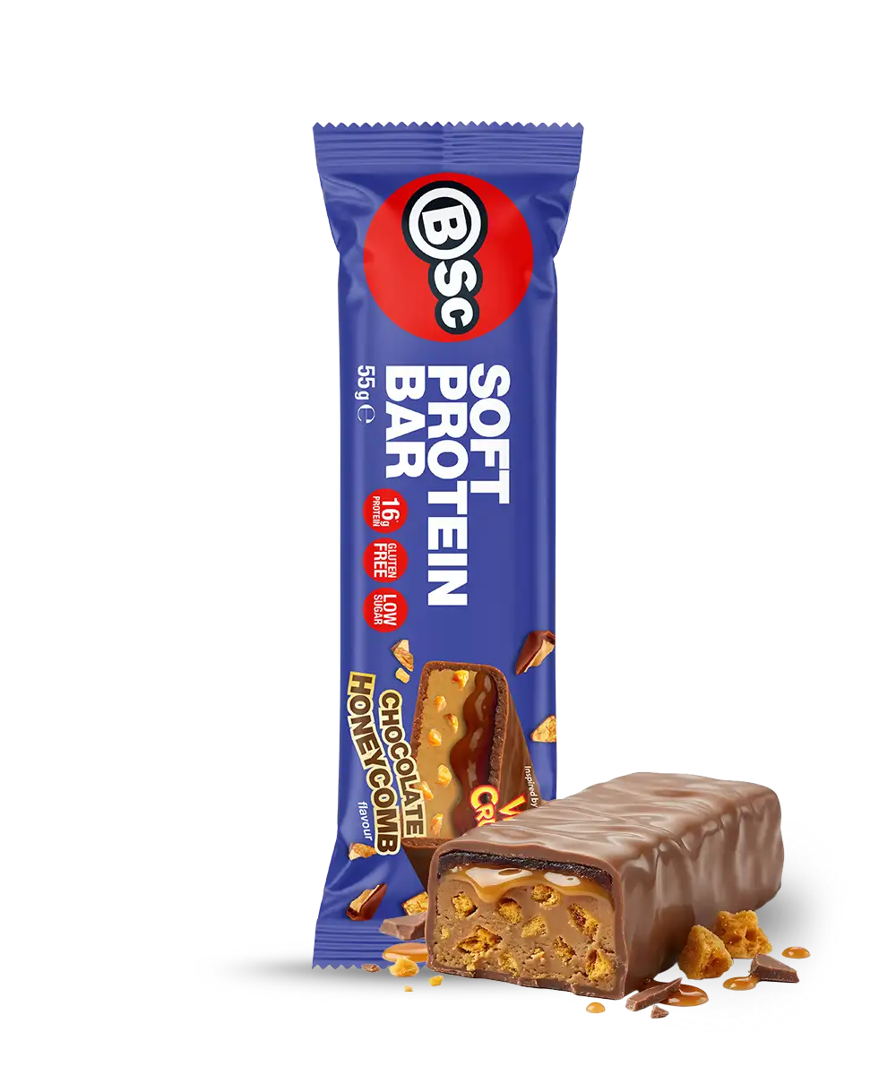 BSc x Violet Crumble Soft Protein Bar 12 Pack - hero