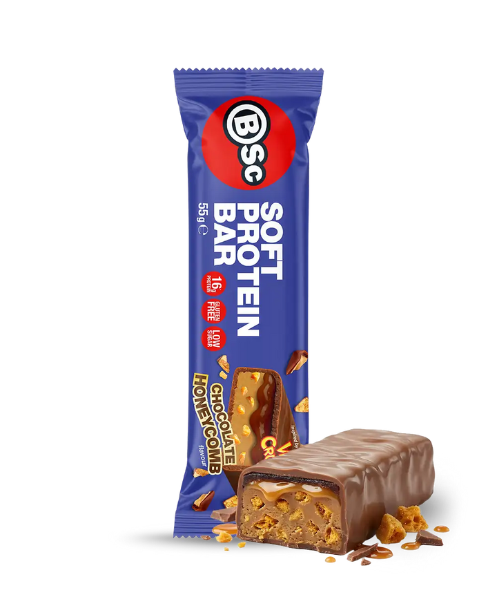 BSc x Violet Crumble Soft Protein Bar 12 Pack - hero
