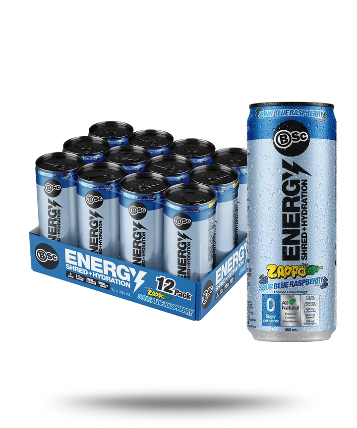 BSc Energy Shred+Hydration Zappo 12 Pack