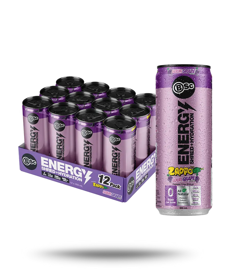 BSc Energy Shred+Hydration Zappo 12 Pack