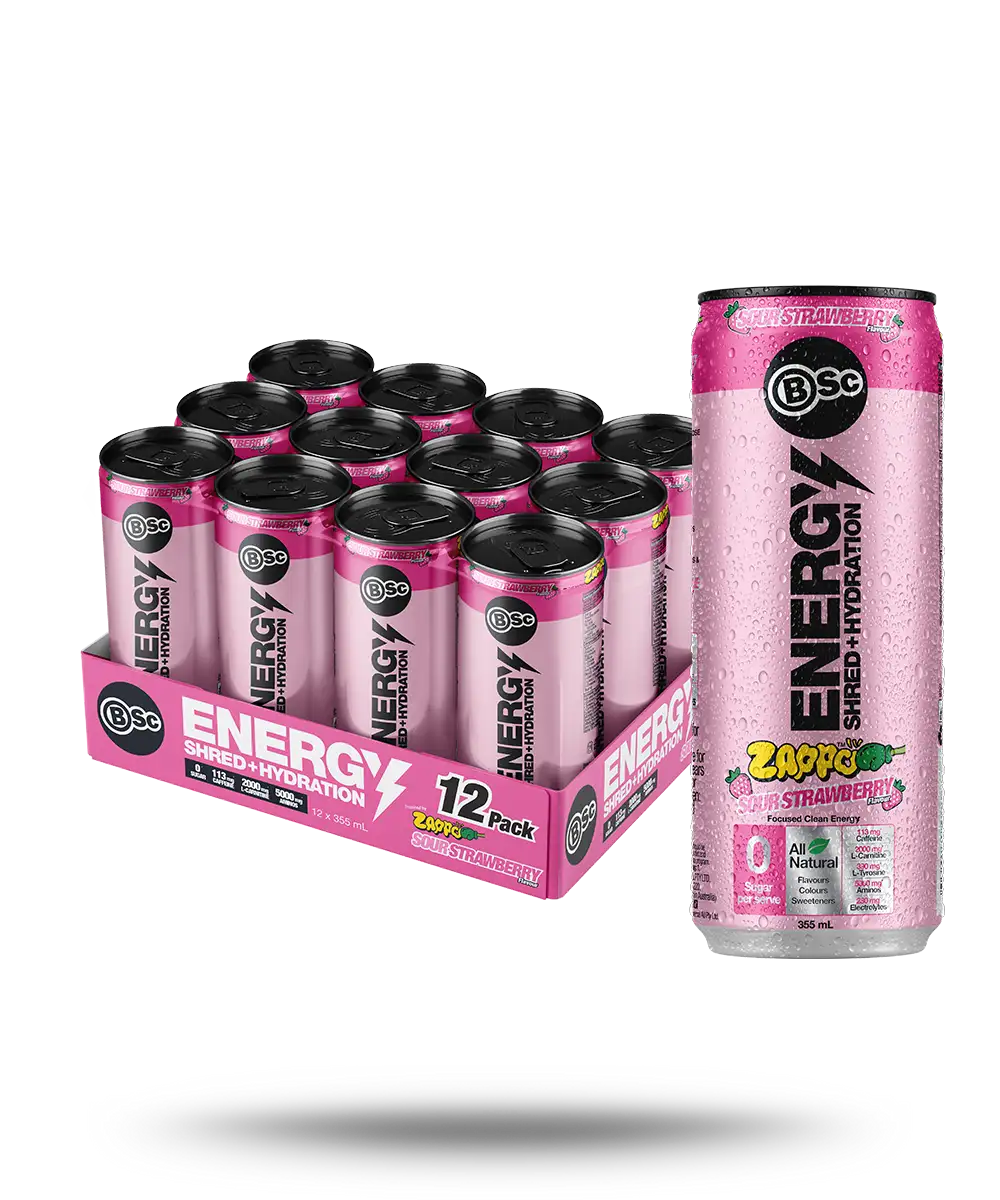 BSc Energy Shred+Hydration Zappo 12 Pack