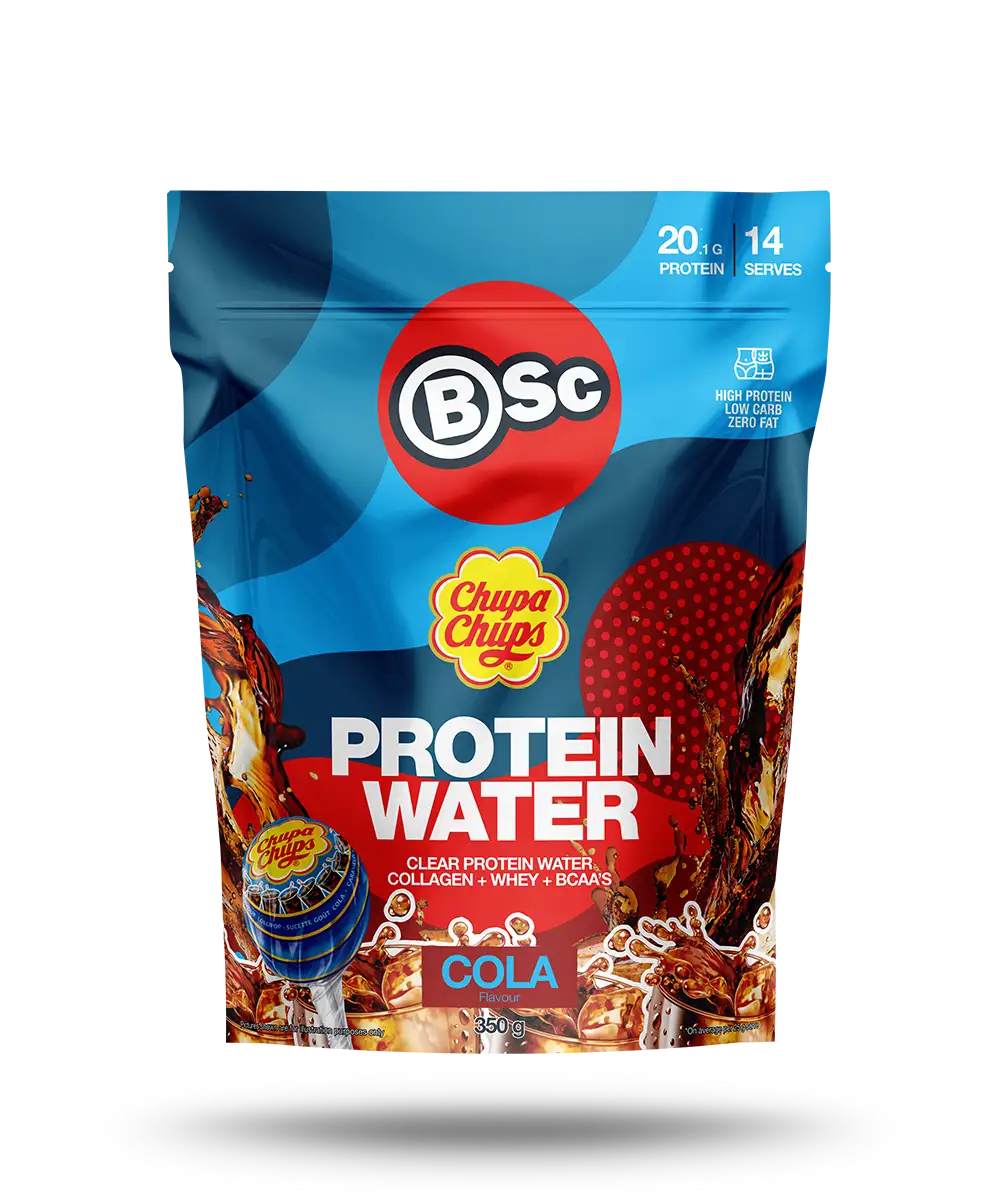 BSc x Chupa Chups Protein Water