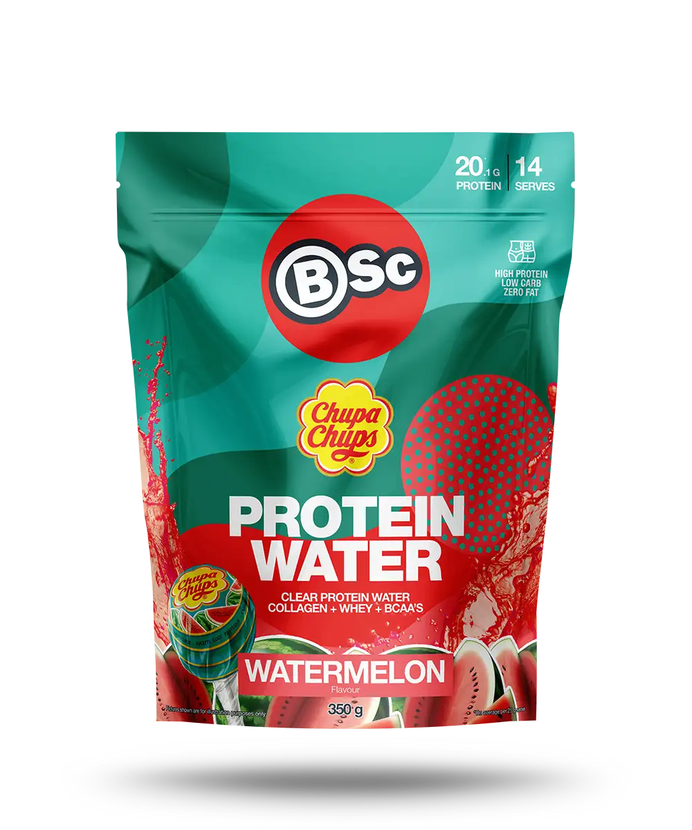 BSc x Chupa Chups Protein Water