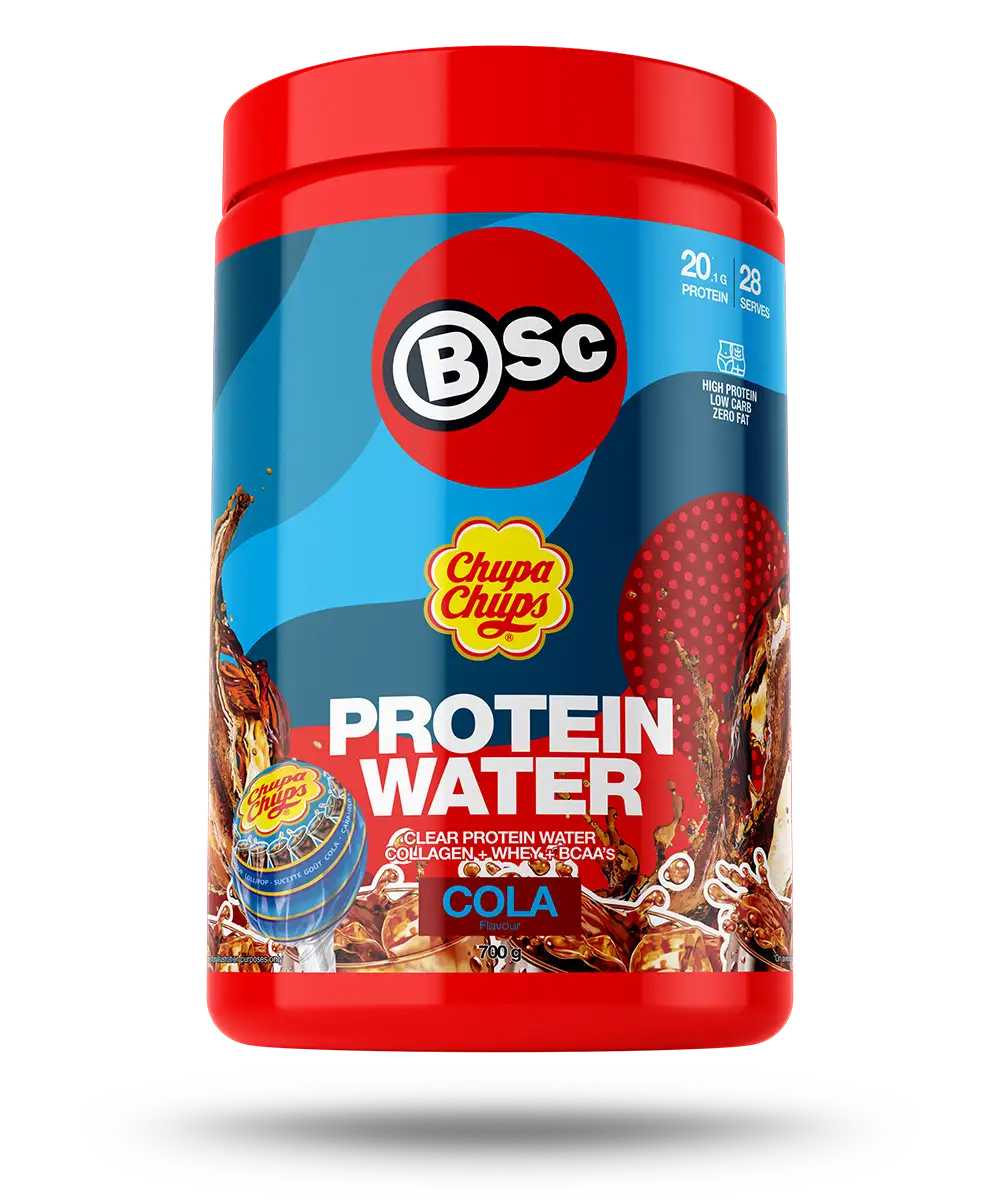 BSc x Chupa Chups Protein Water