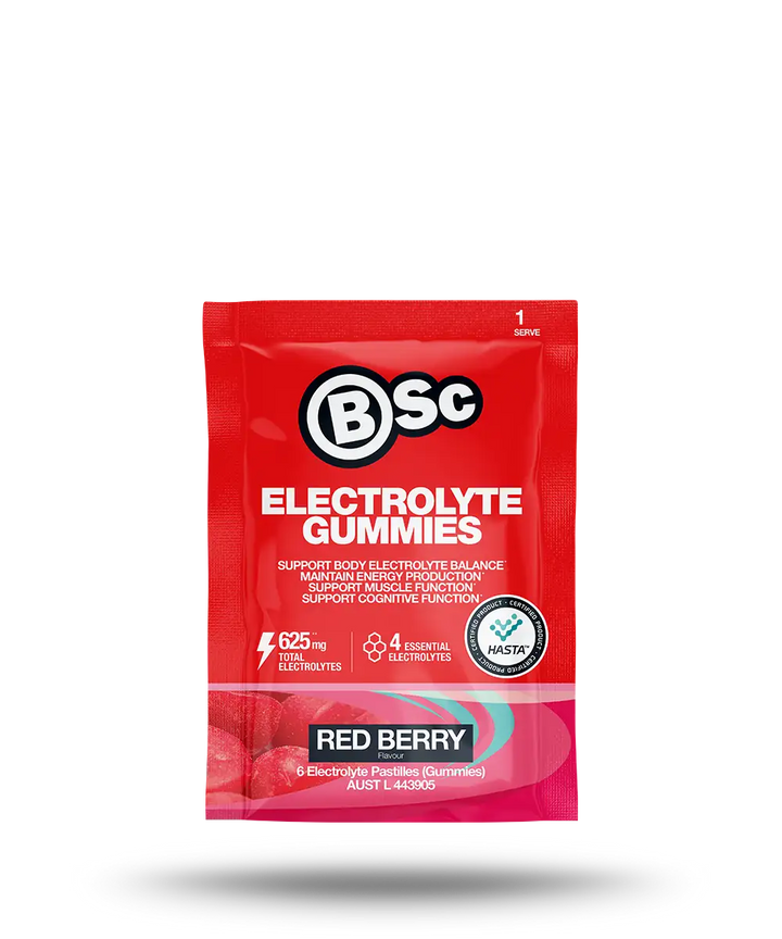 Electrolyte Gummies Red Berry