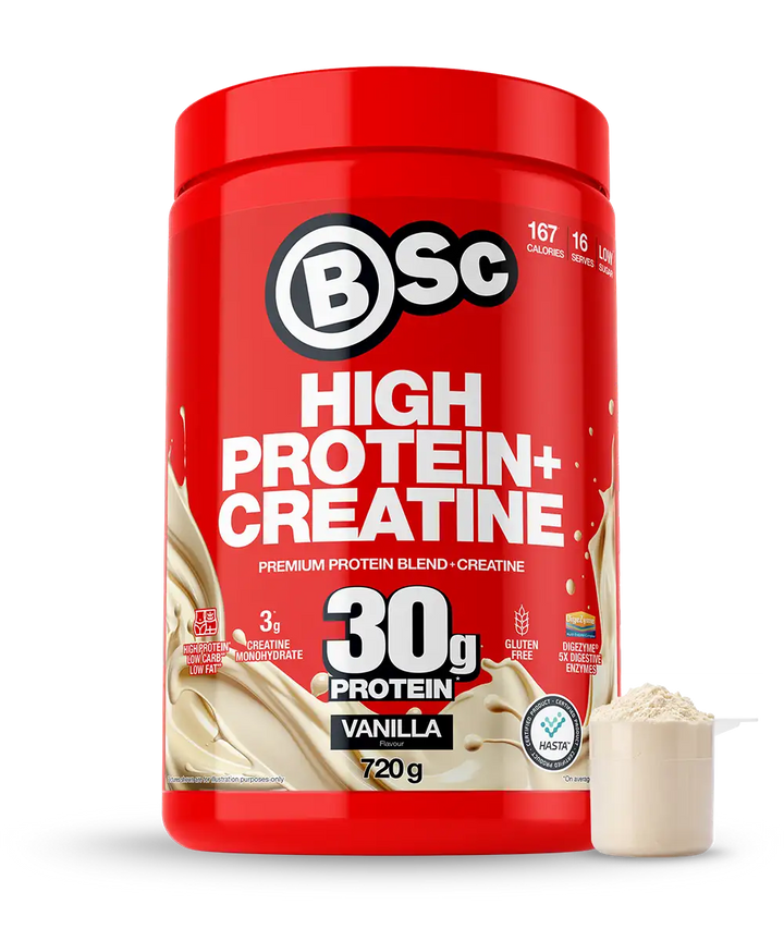 High Protein + Creatine