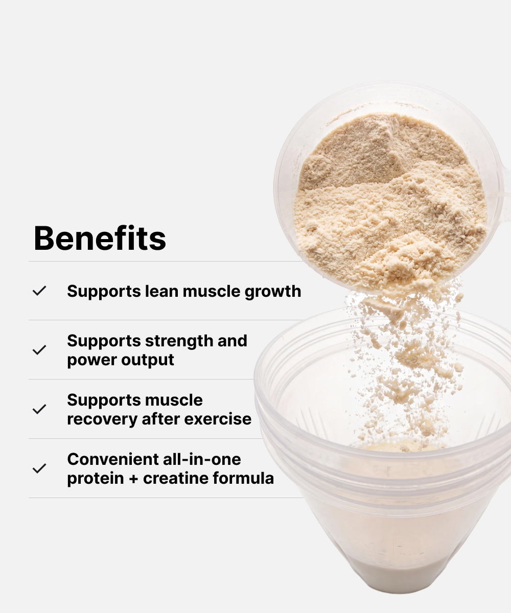 High Protein + Creatine