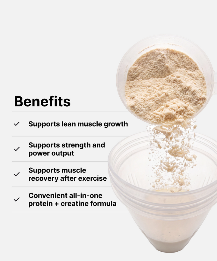 High Protein + Creatine