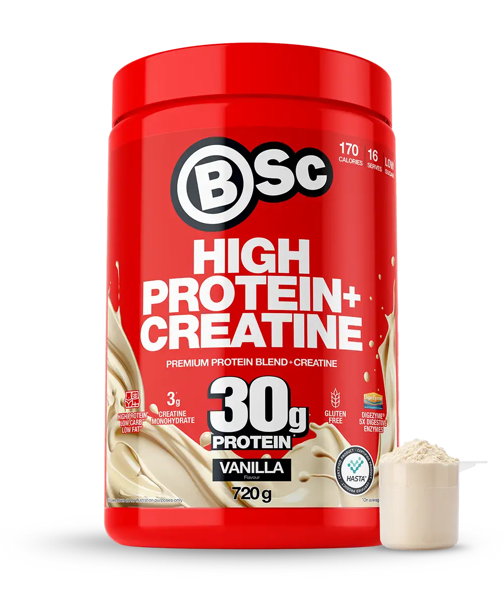 High Protein + Creatine - 720g Vanilla