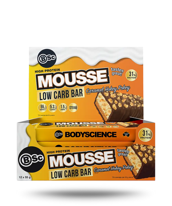 High Protein Low Carb Mousse Bar 55g - HASTA BATCH TESTED