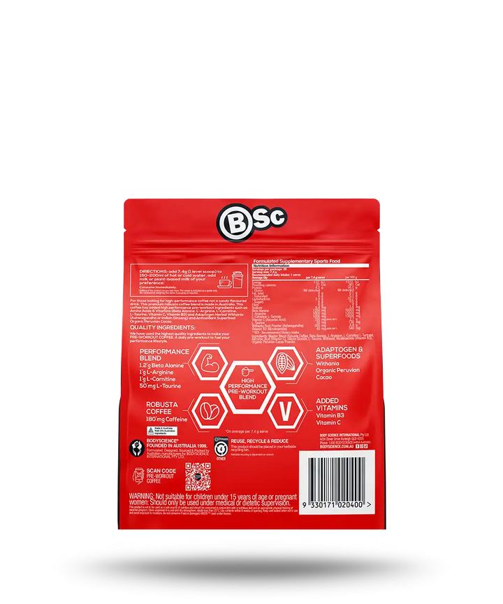 Pre-Workout Robusta Coffee 150g