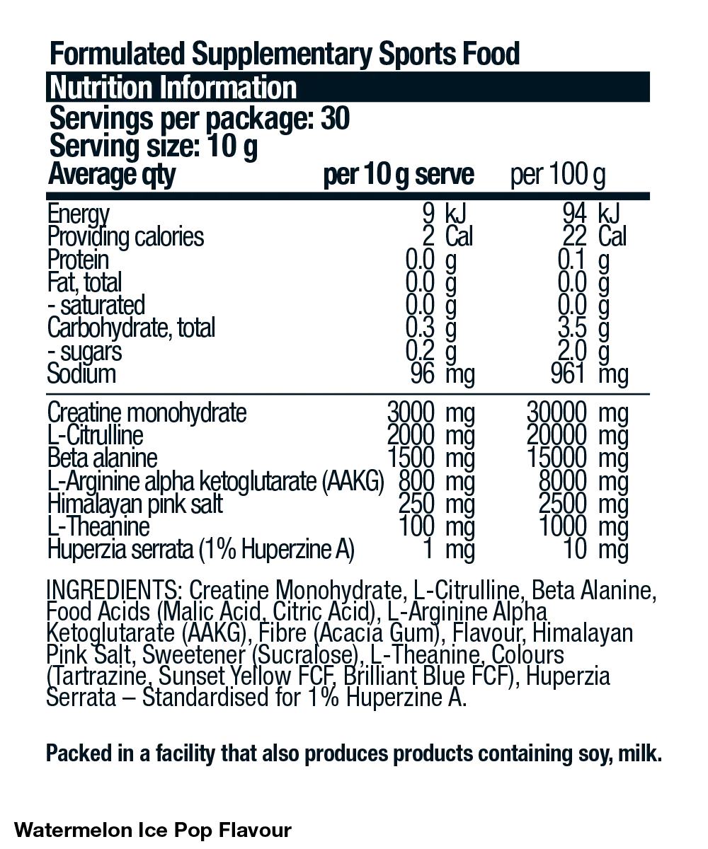 PUMP Non Stim Pre-Workout