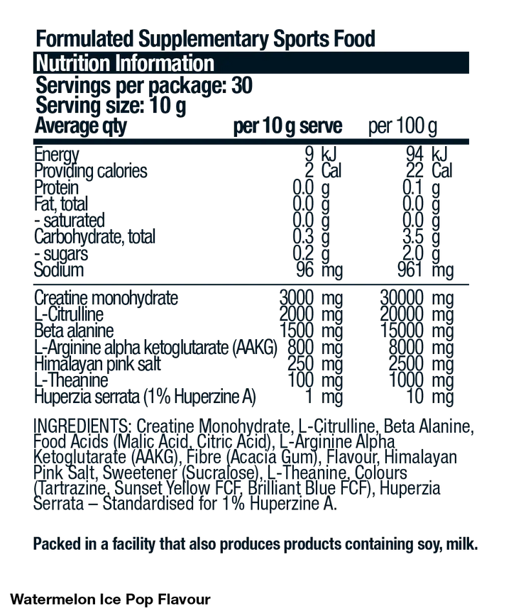 PUMP Non Stim Pre-Workout