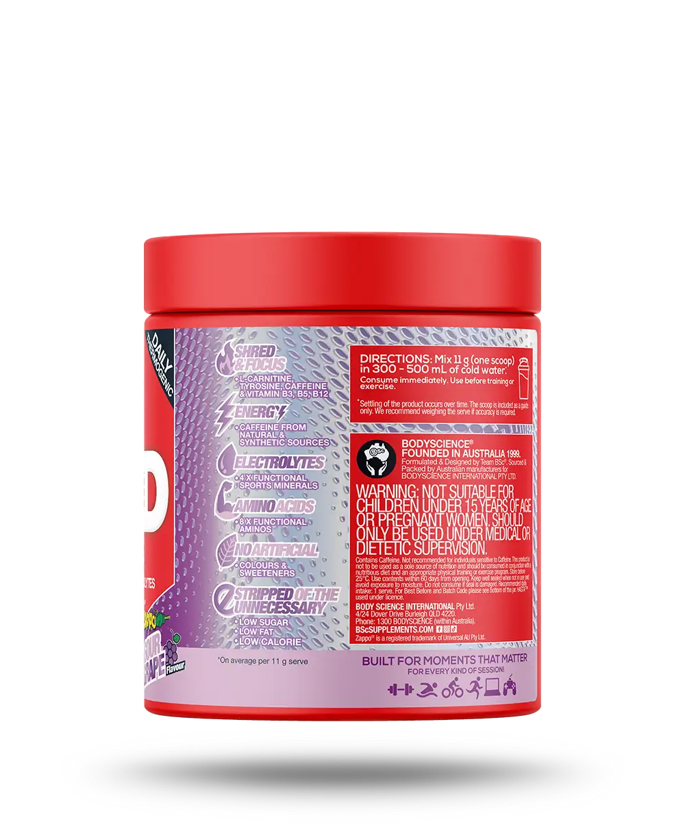 Shred Energy Hydration Powder