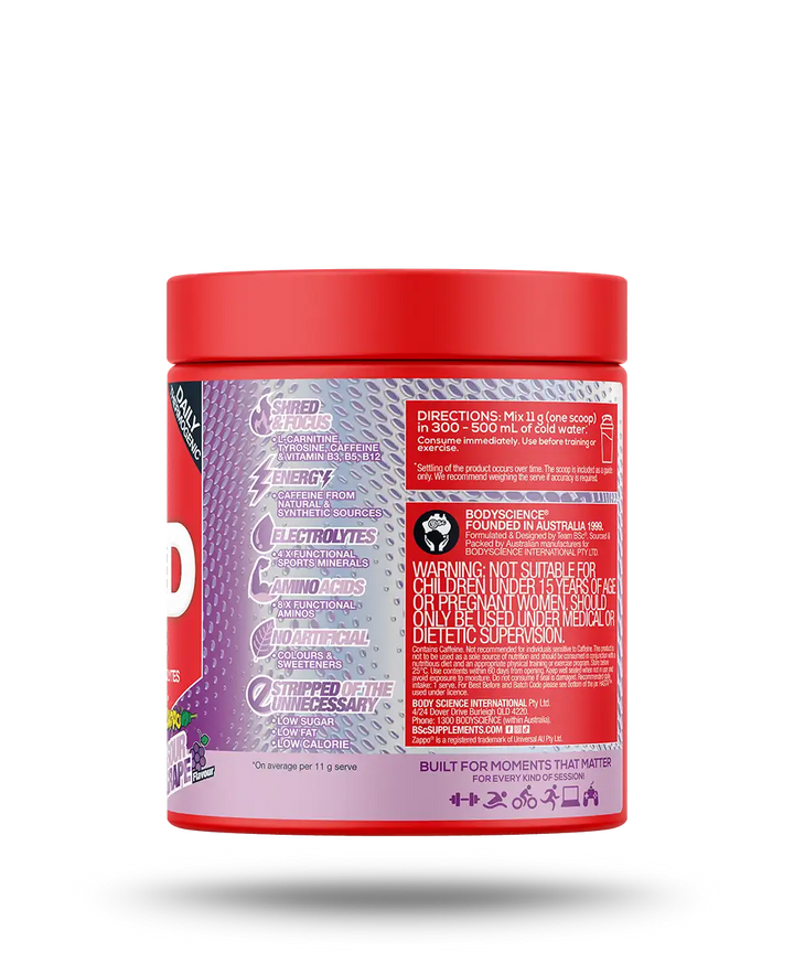 Shred Energy Hydration Powder