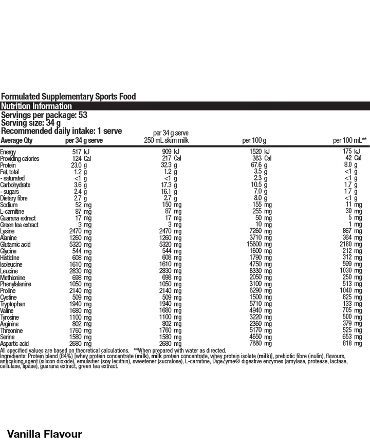 Shred Protein Powder 1.8kg