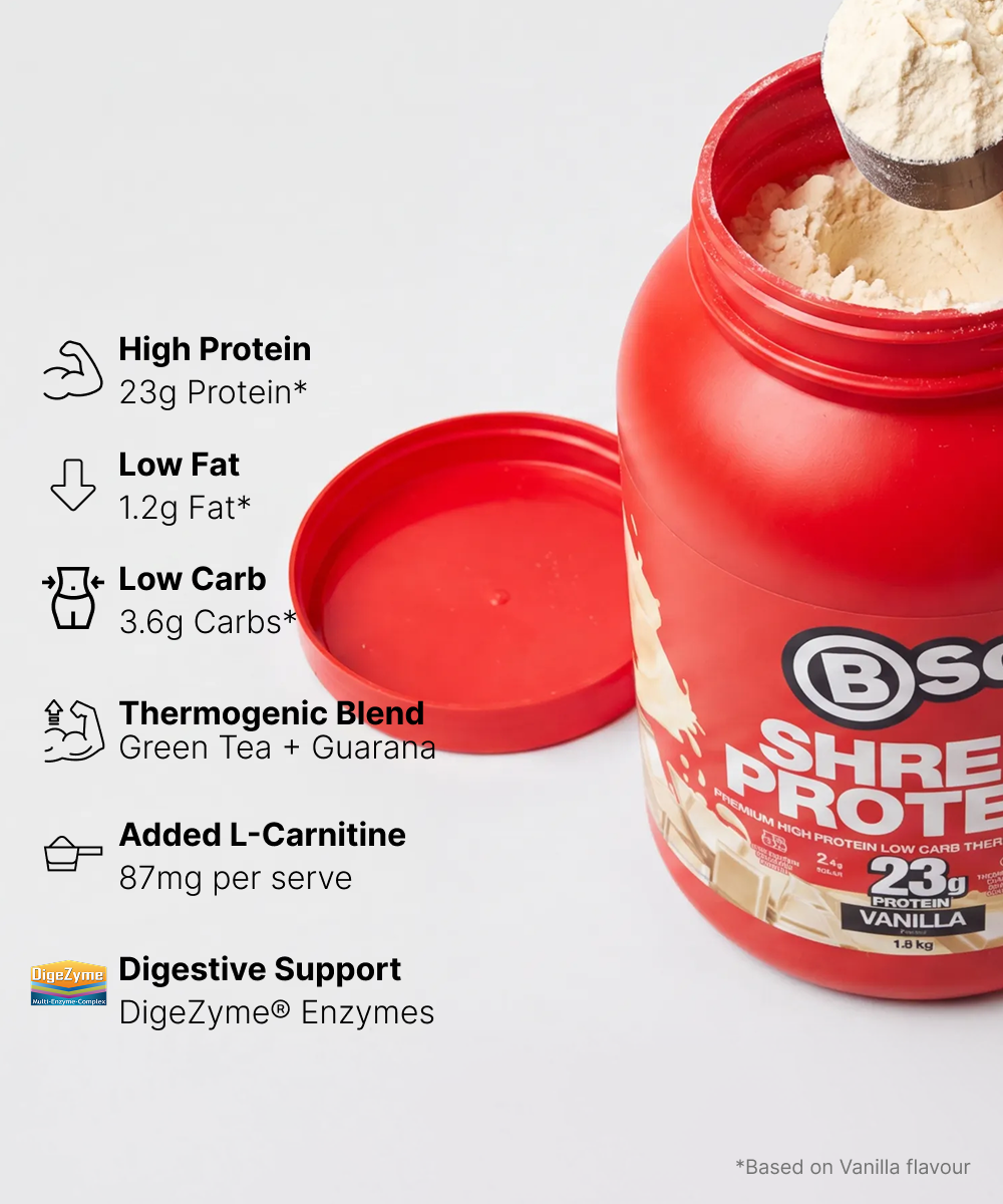 Shred Protein Powder 1.8kg - lifestyle image